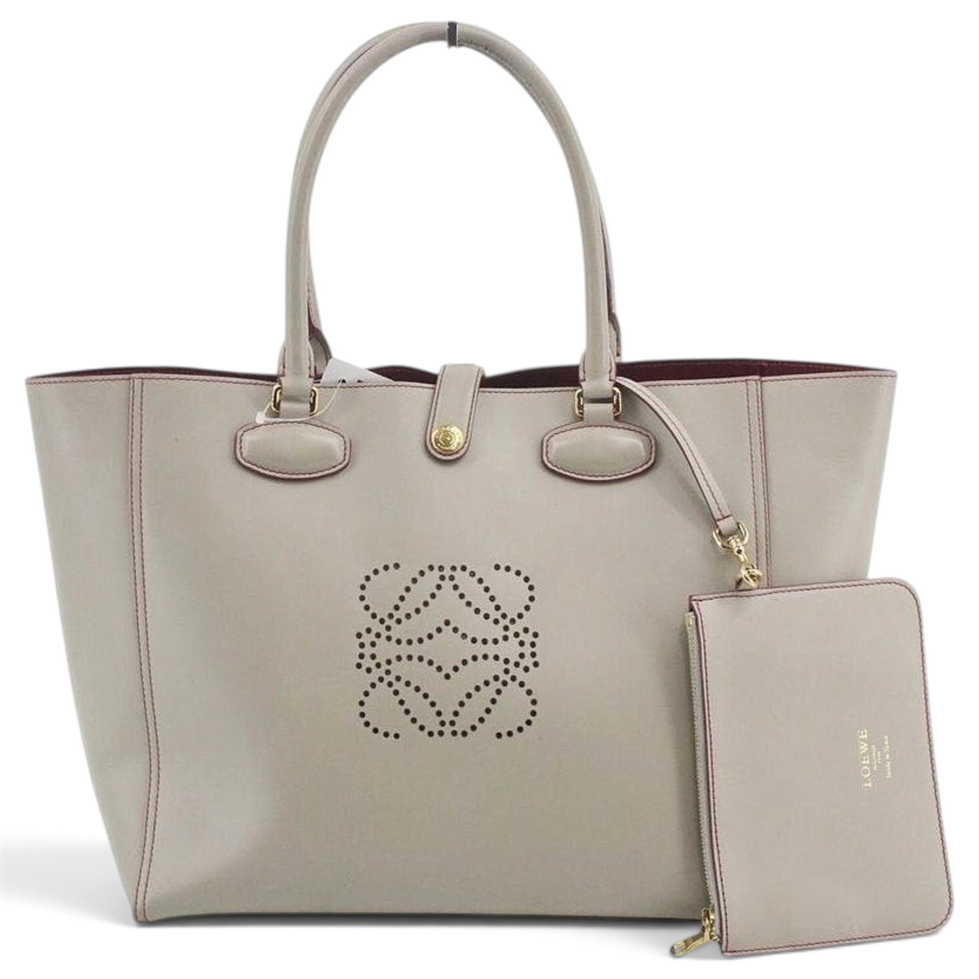 Loewe Anagram leather tote