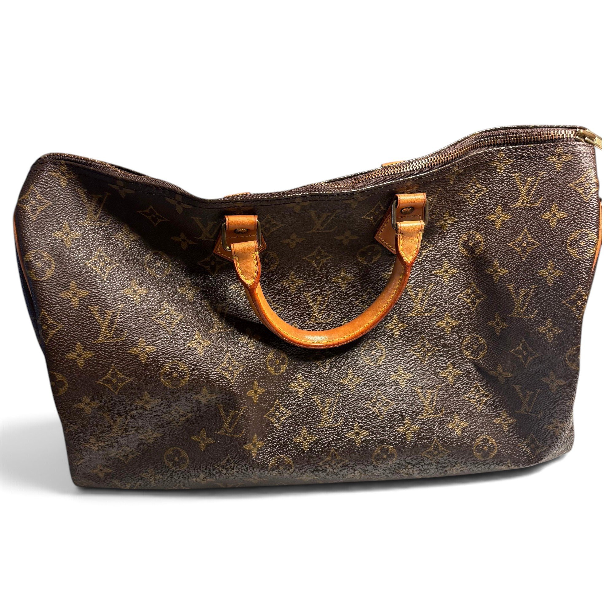 Louis Vuitton Speedy leather handbag