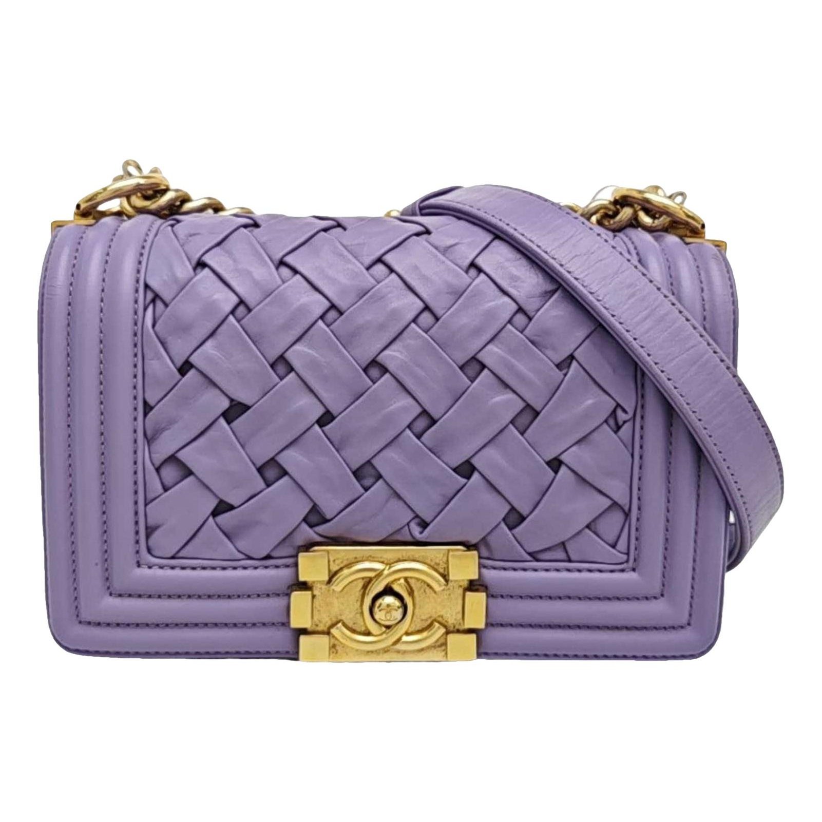Boy leather crossbody bag