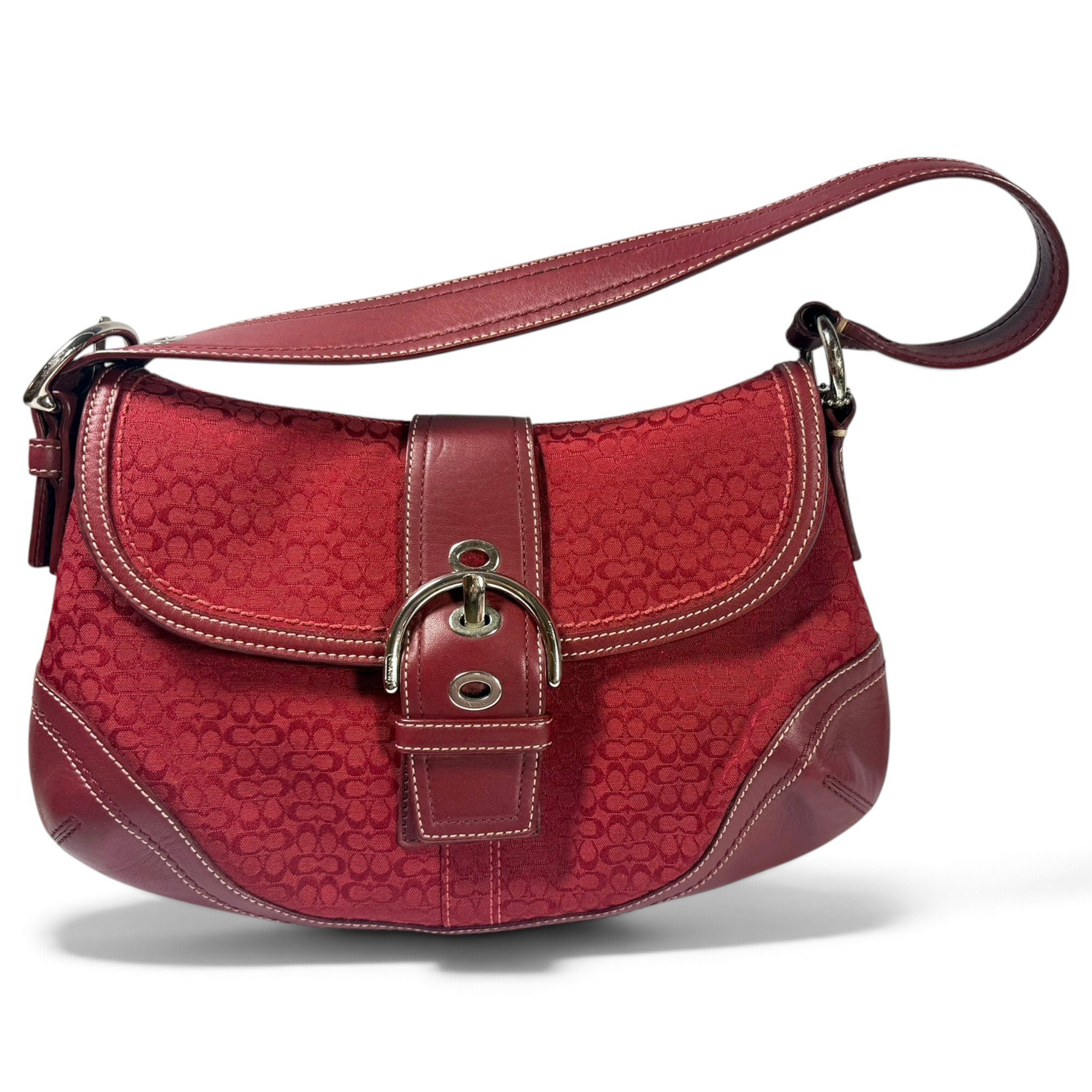 Signature Sufflette cloth handbag