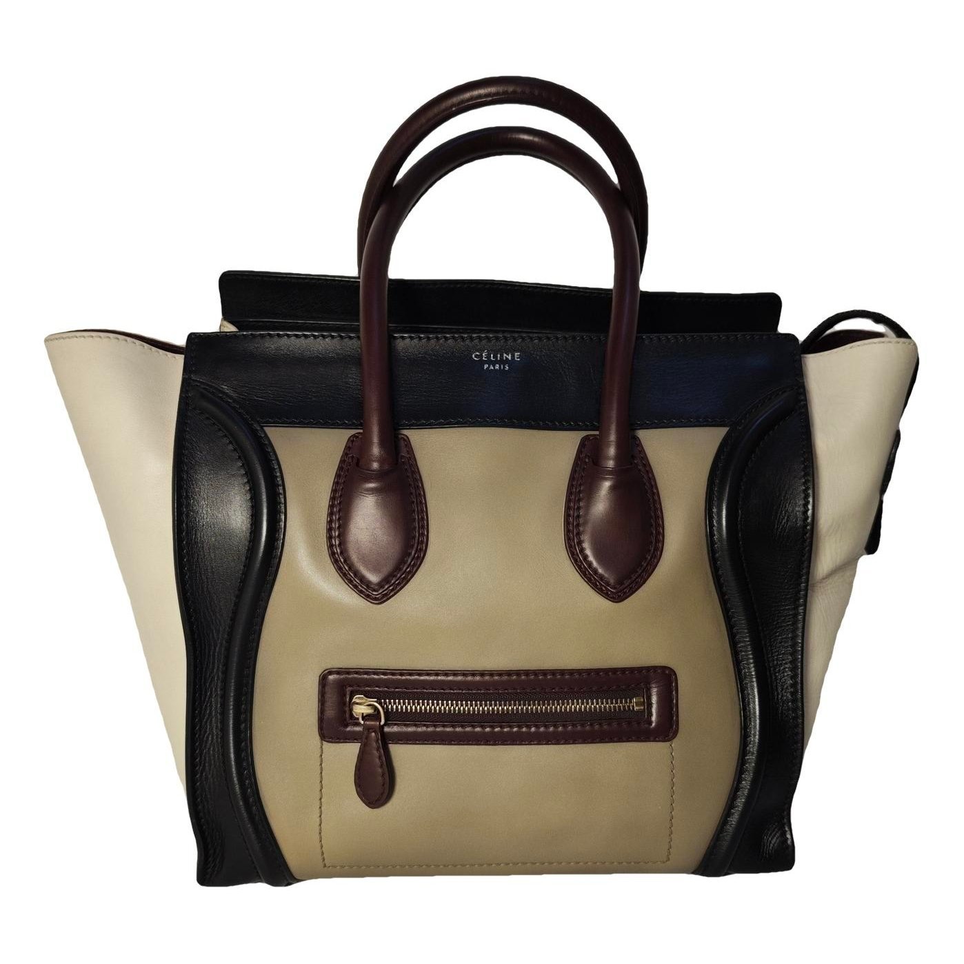 Luggage leather handbag