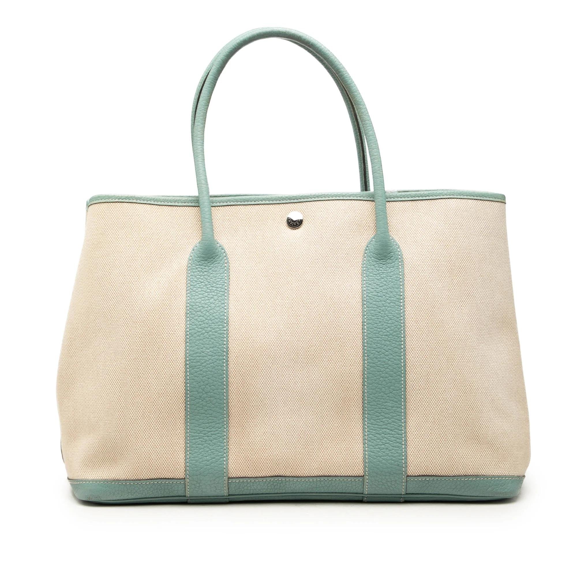 Garden Party leather handbag