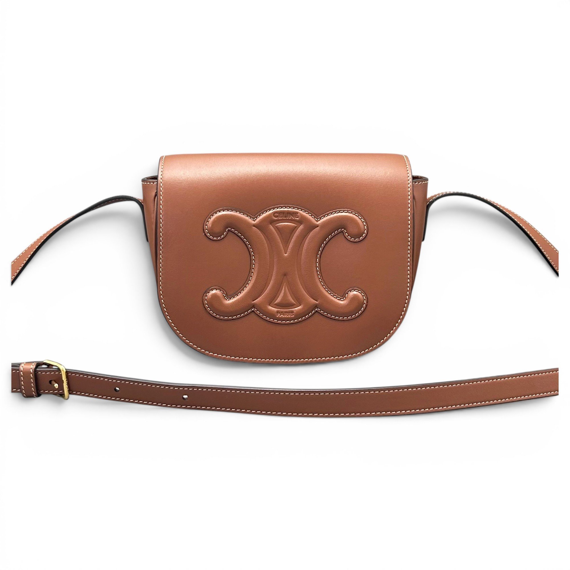Leather handbag