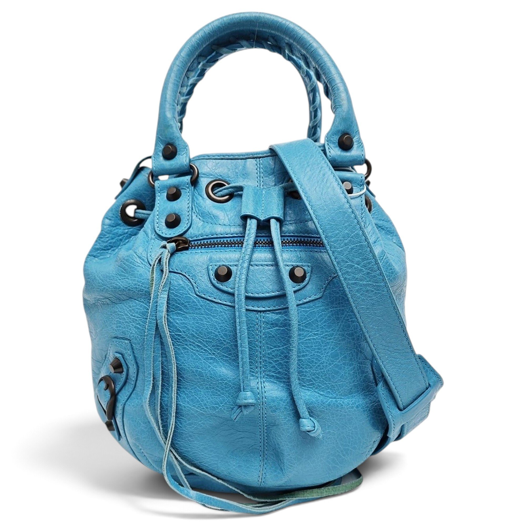 Leather handbag