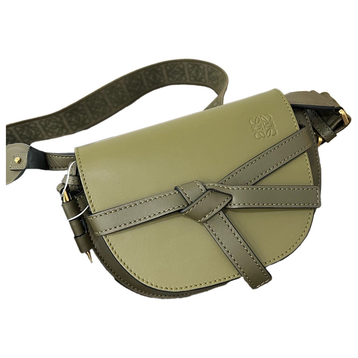 Gate leather handbag