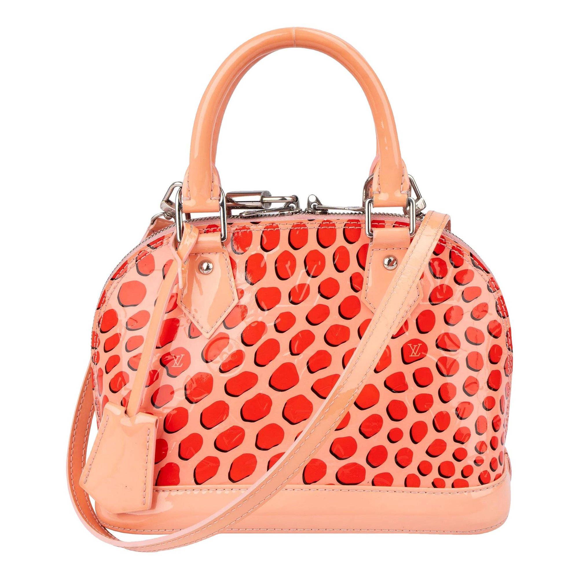 Alma patent leather satchel