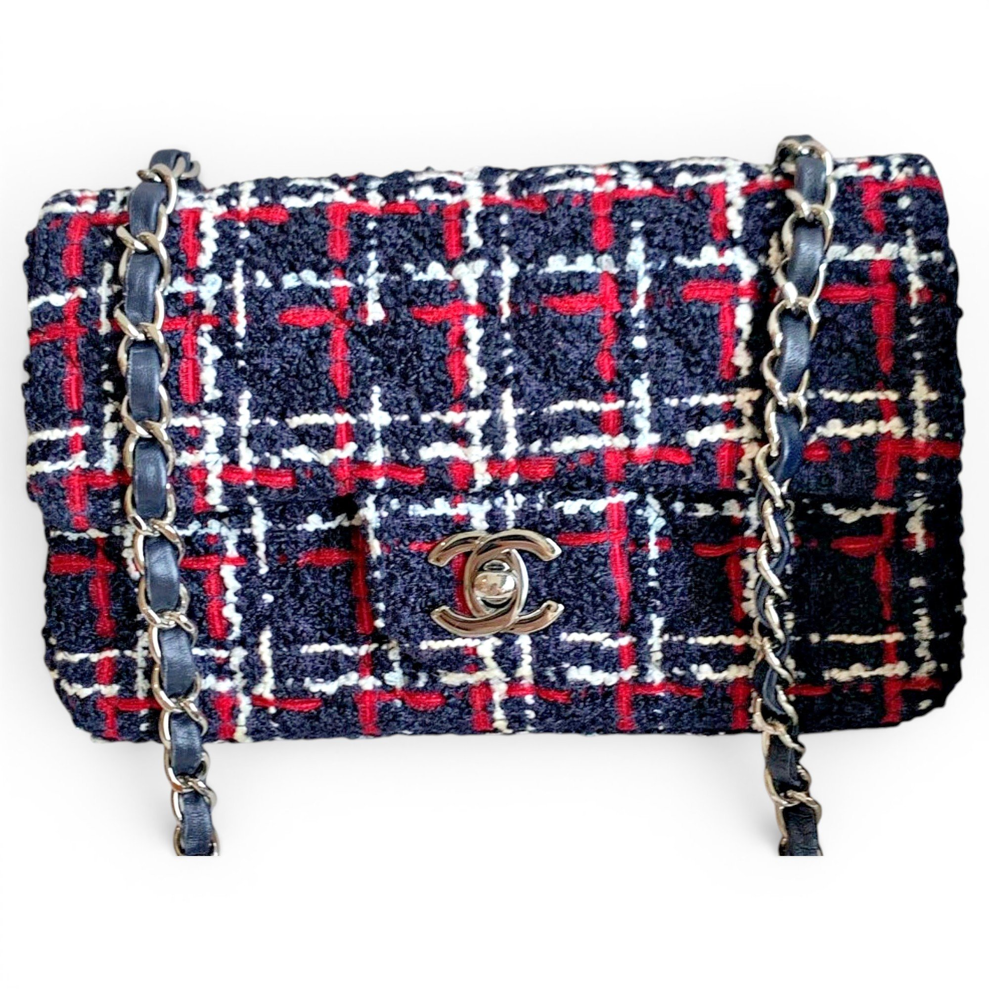 Timeless/Classique tweed crossbody bag