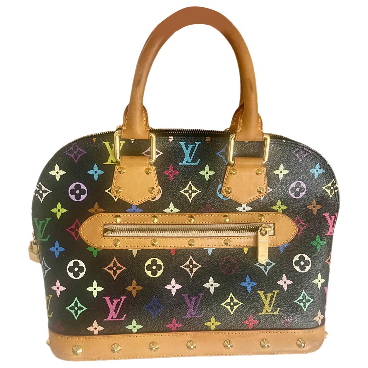 Alma leather handbag