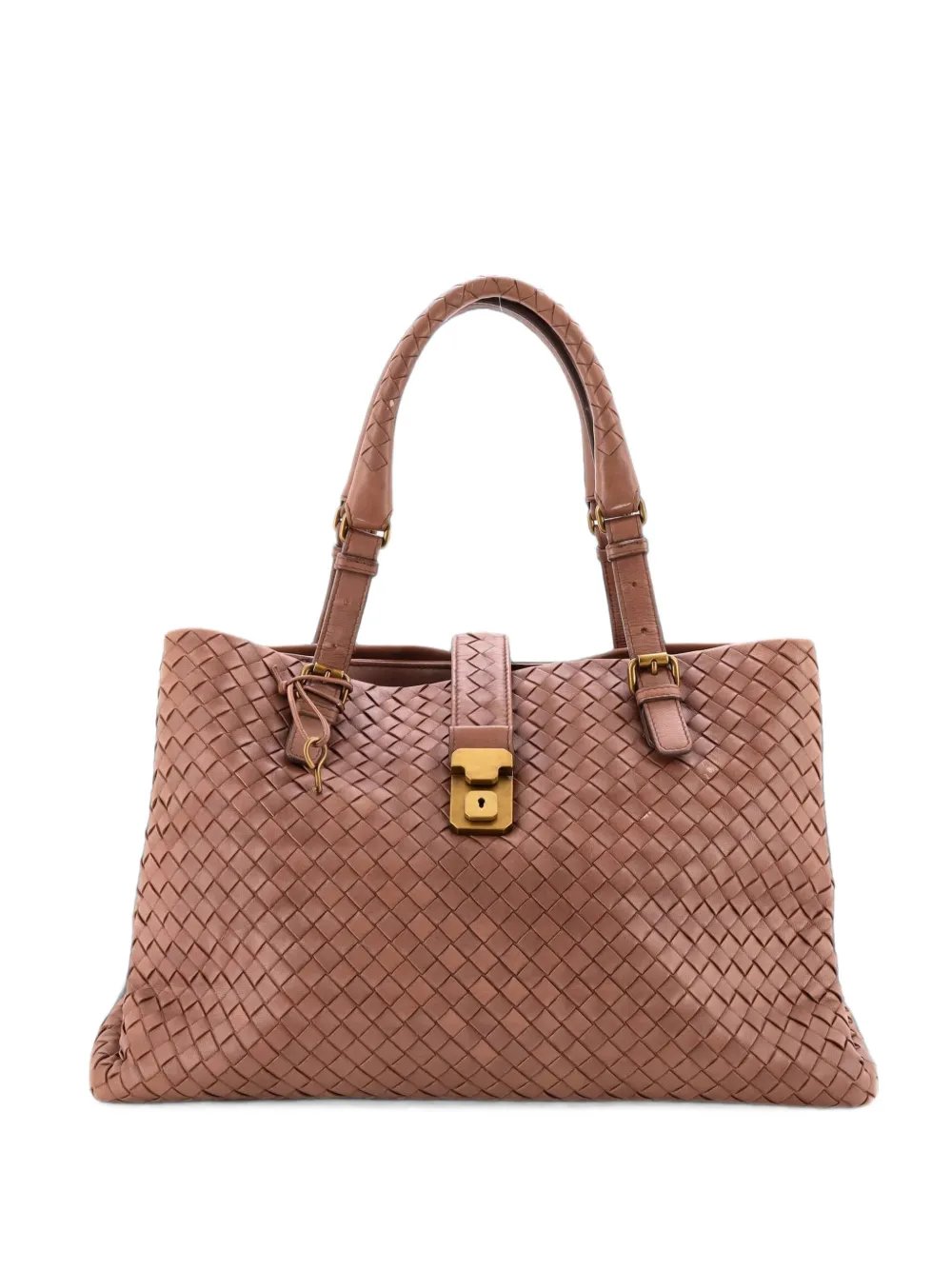 Bottega Veneta Roma Bag Intrecciato Nappa Medium tote bag