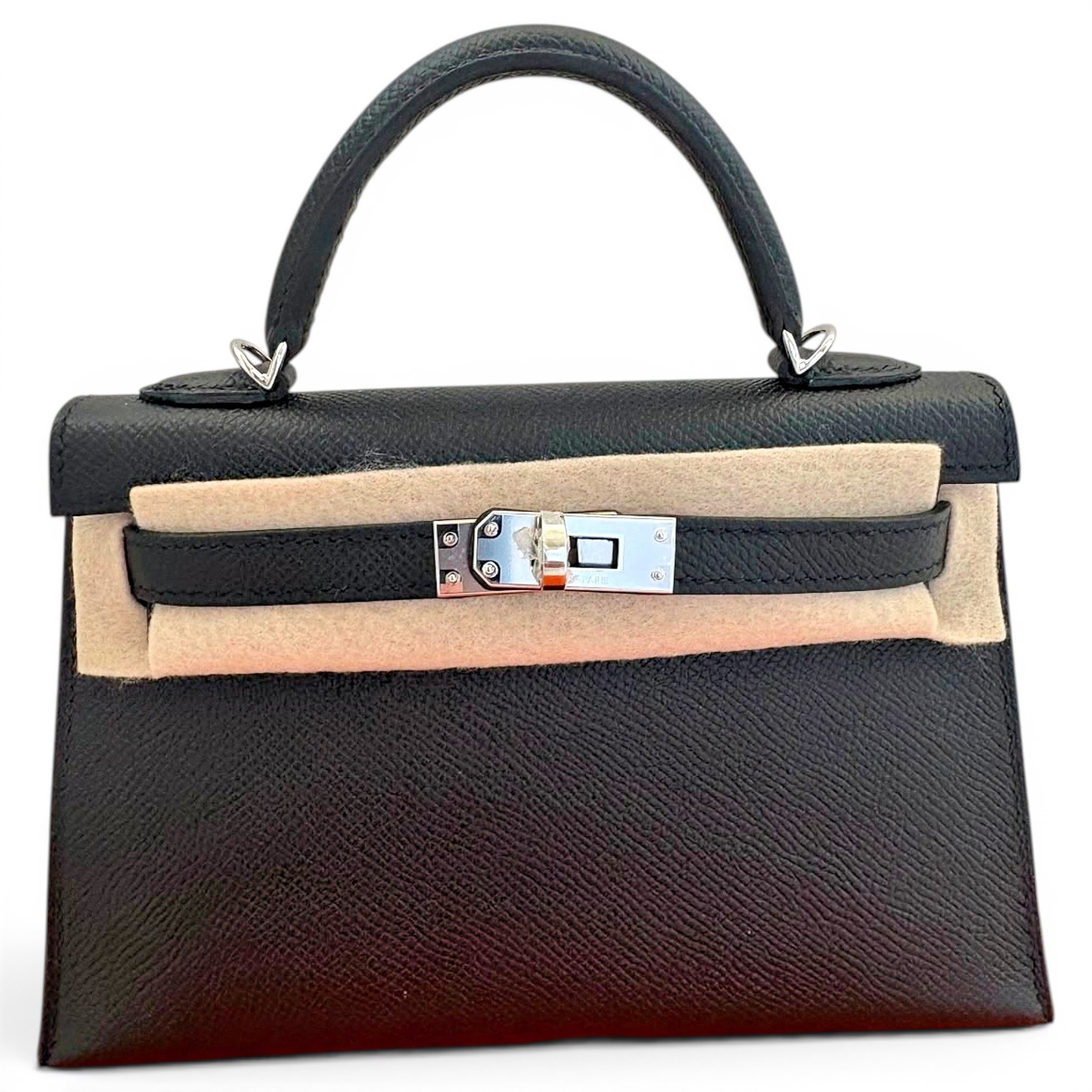 Kelly Mini leather handbag
