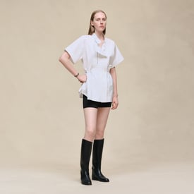 Drawstring shirt