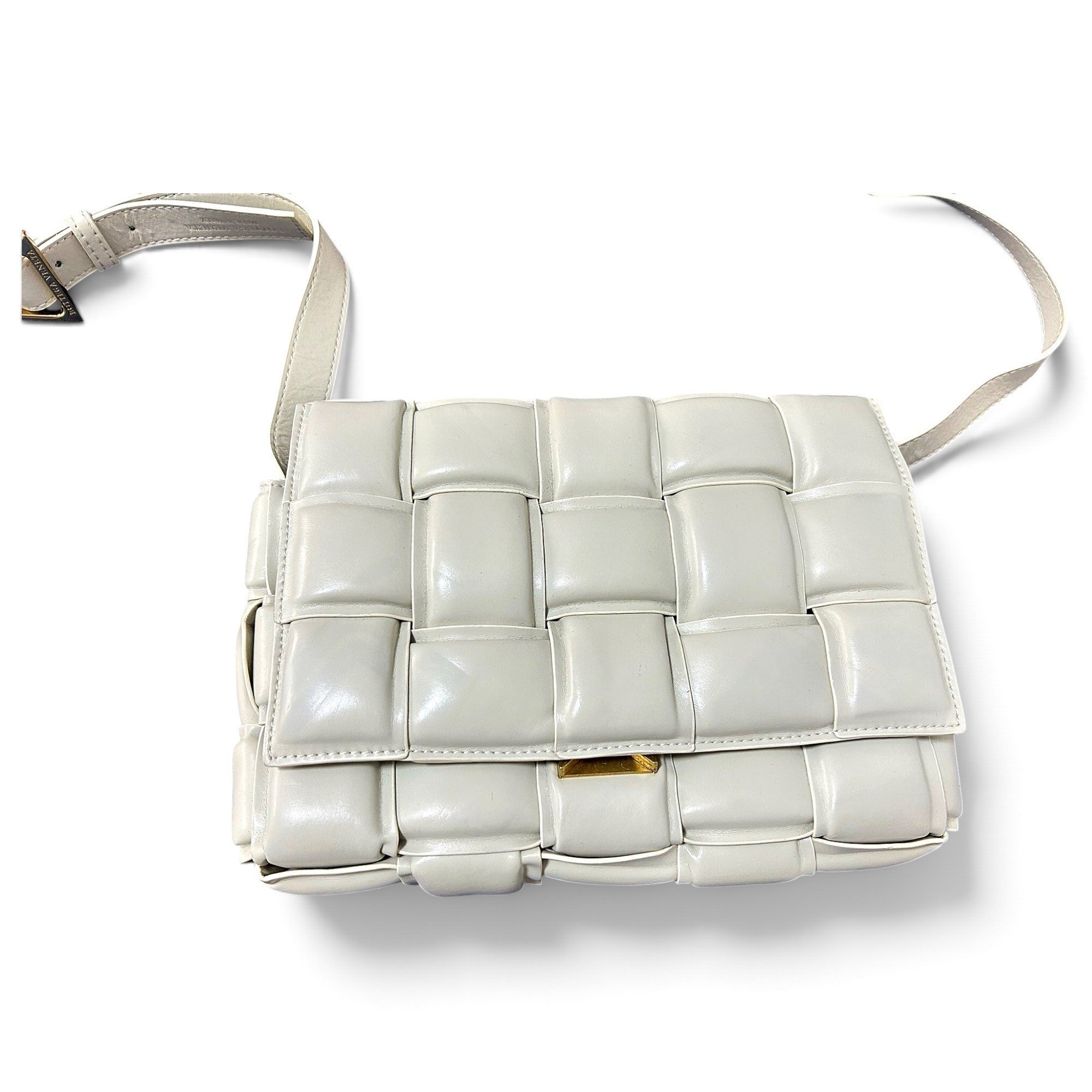 Cassette Padded leather crossbody bag