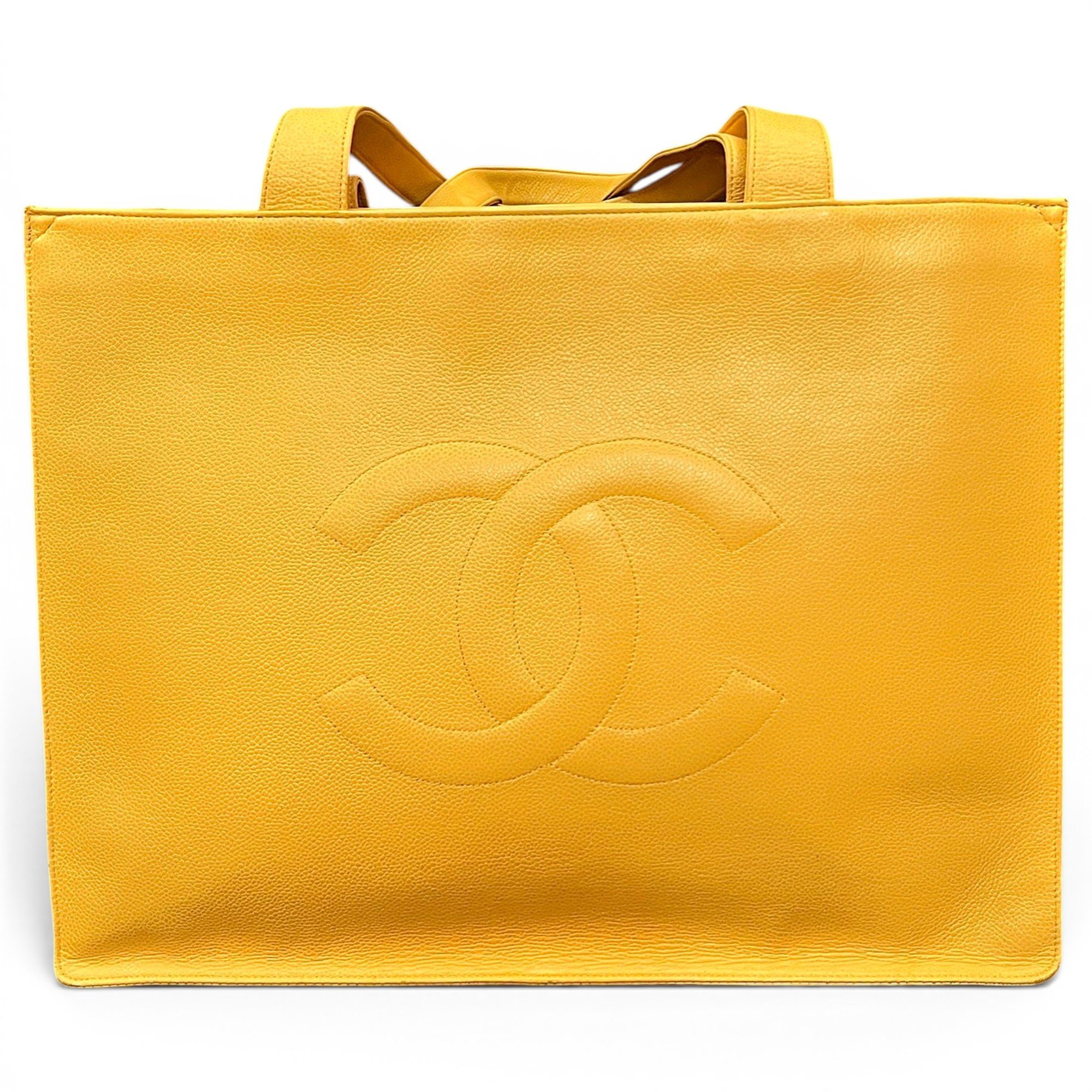 Chanel Cambon leather tote