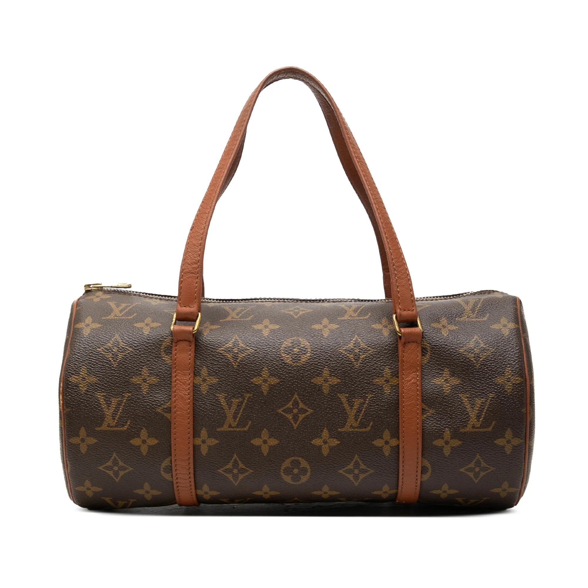 Papillon leather handbag