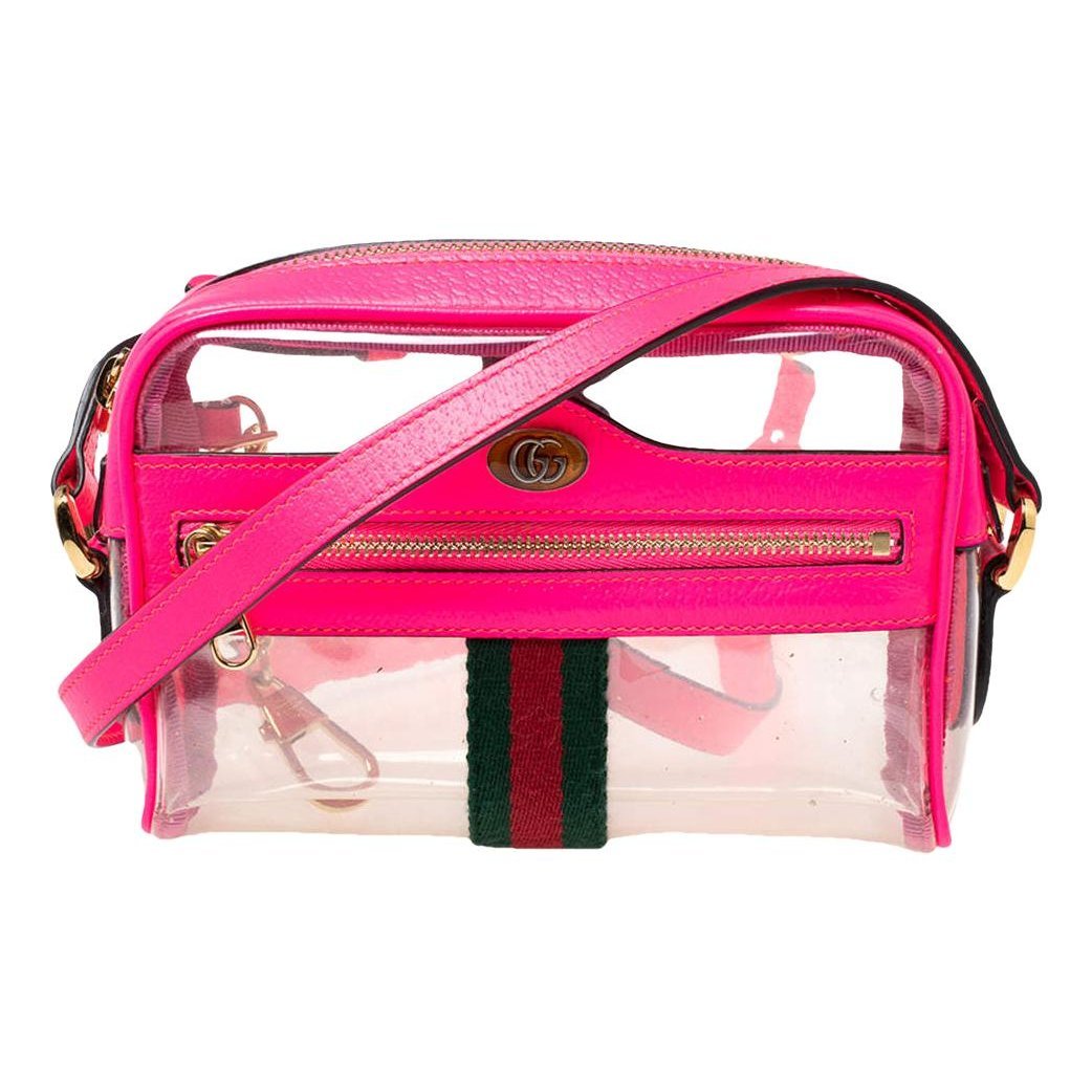 Ophidia Zip leather crossbody bag