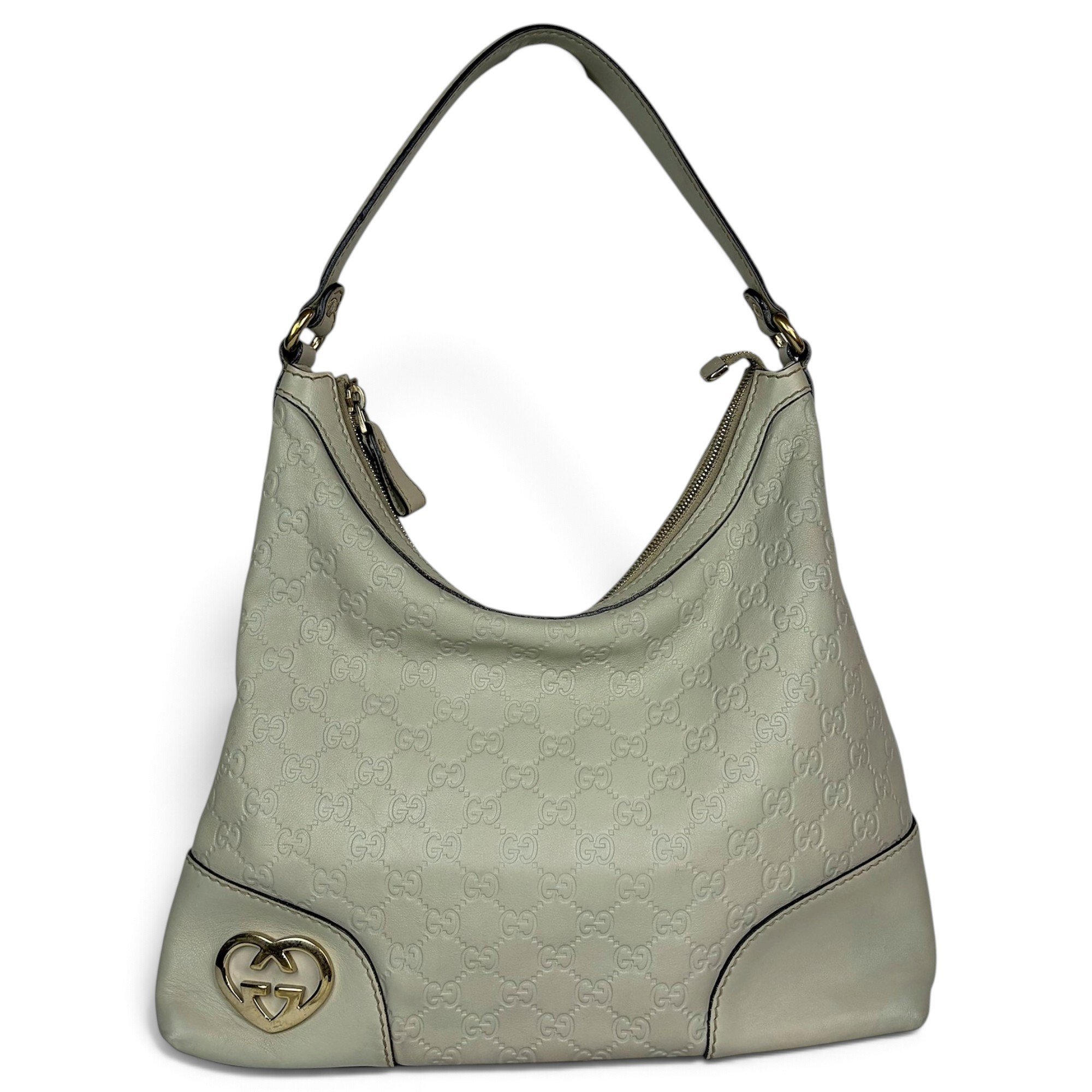 Hobo leather handbag
