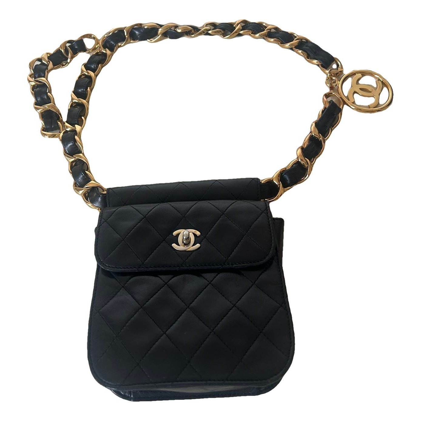 Leather mini bag