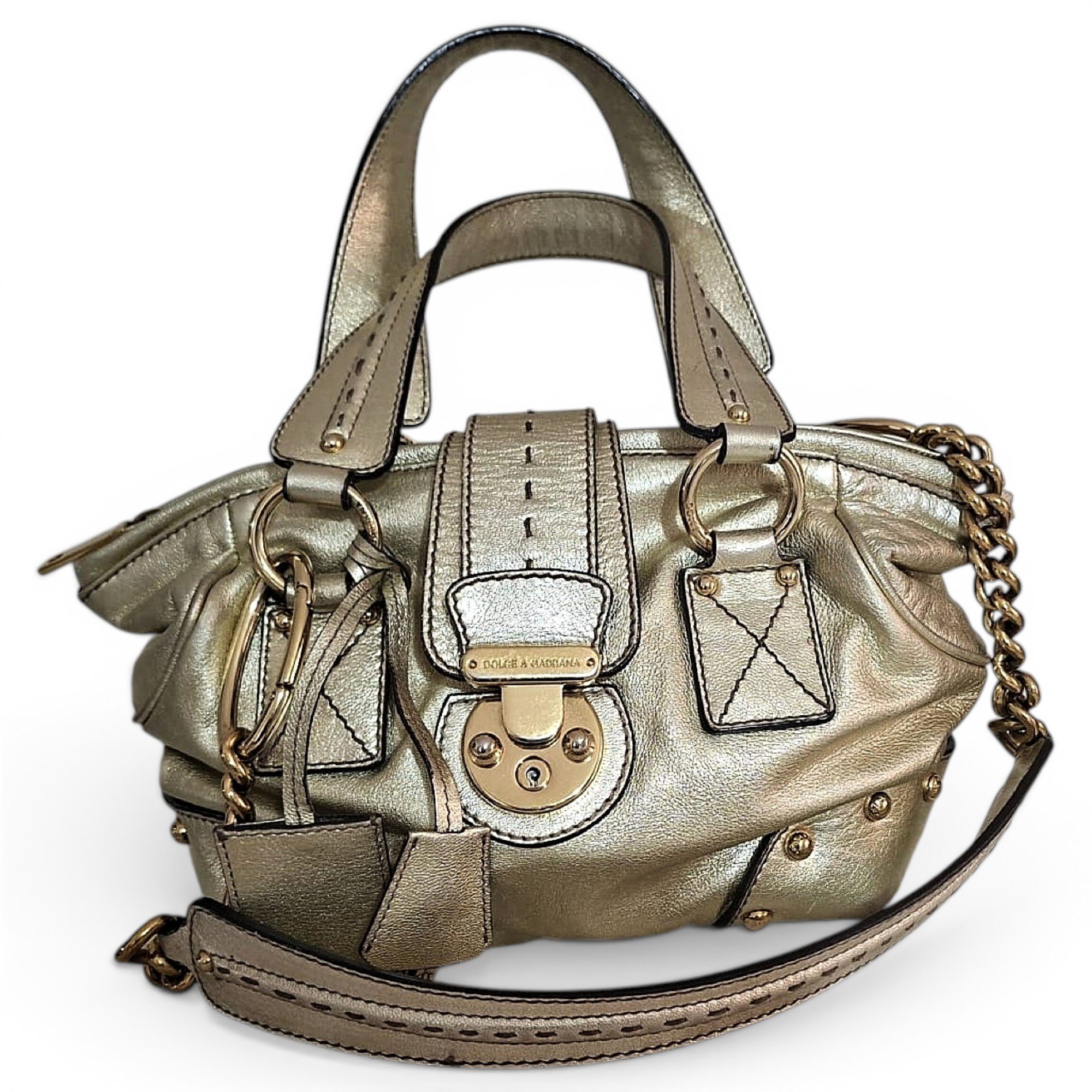 Leather handbag