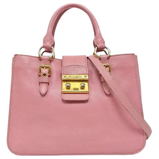 Leather handbag
