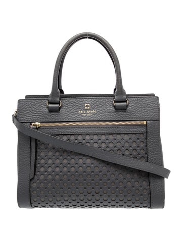 Leather Top Handle Bag