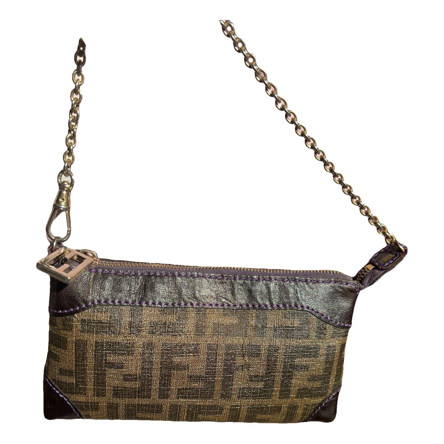 Fendi Leather clutch bag