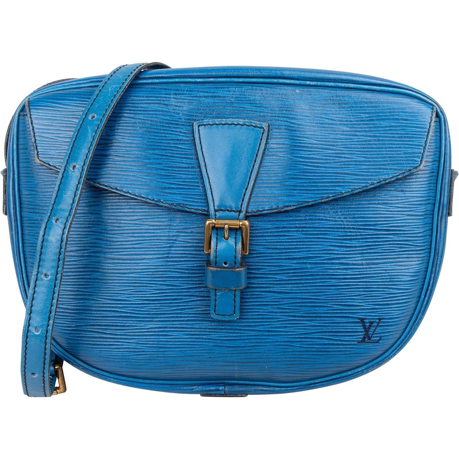 Jeune fille leather crossbody bag