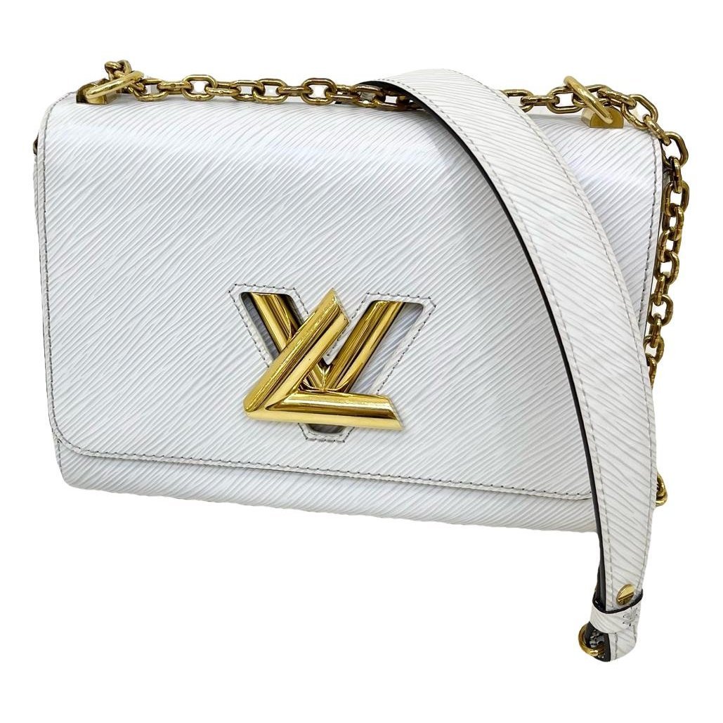 Twist leather handbag