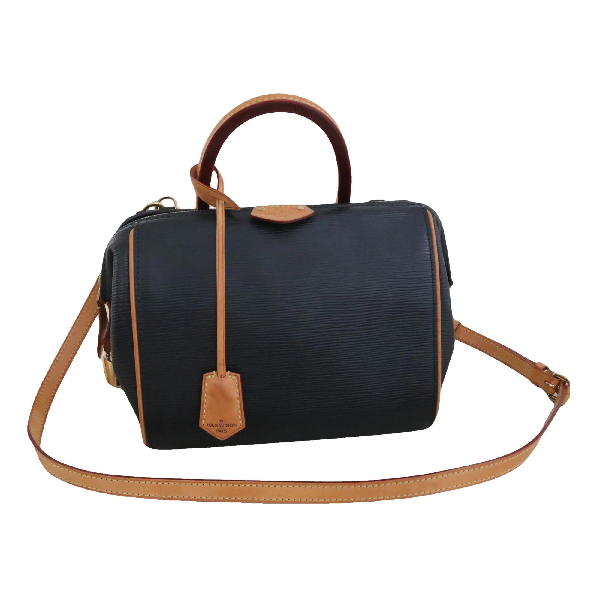 Speedy leather crossbody bag