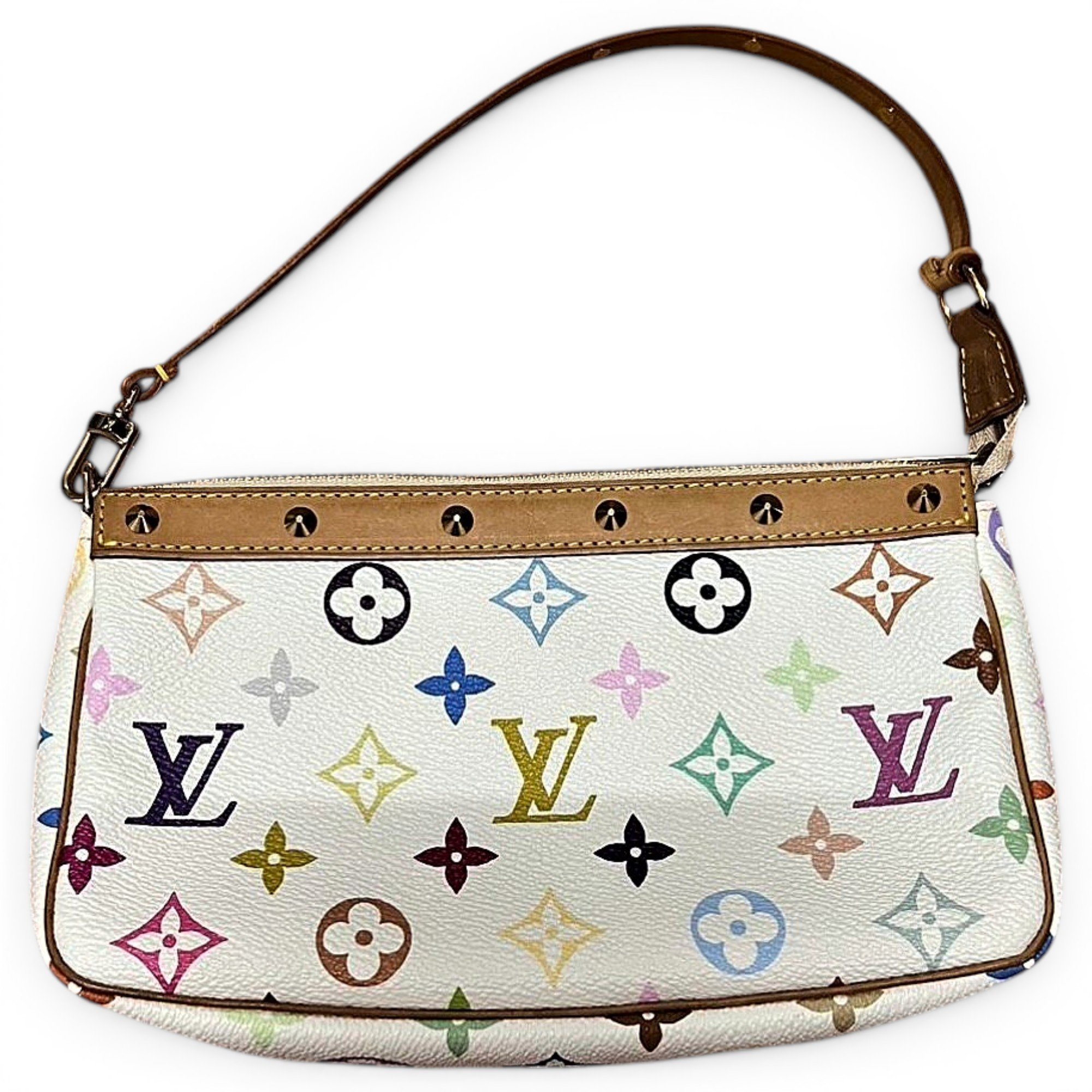 Pochette Accessoire leather handbag