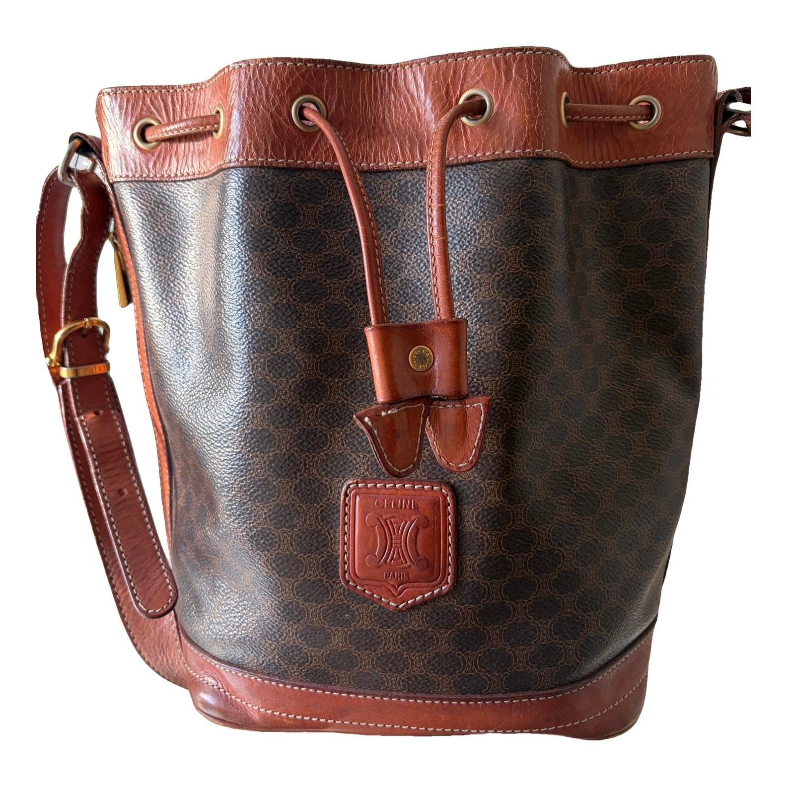 SAC SEAU leather handbag