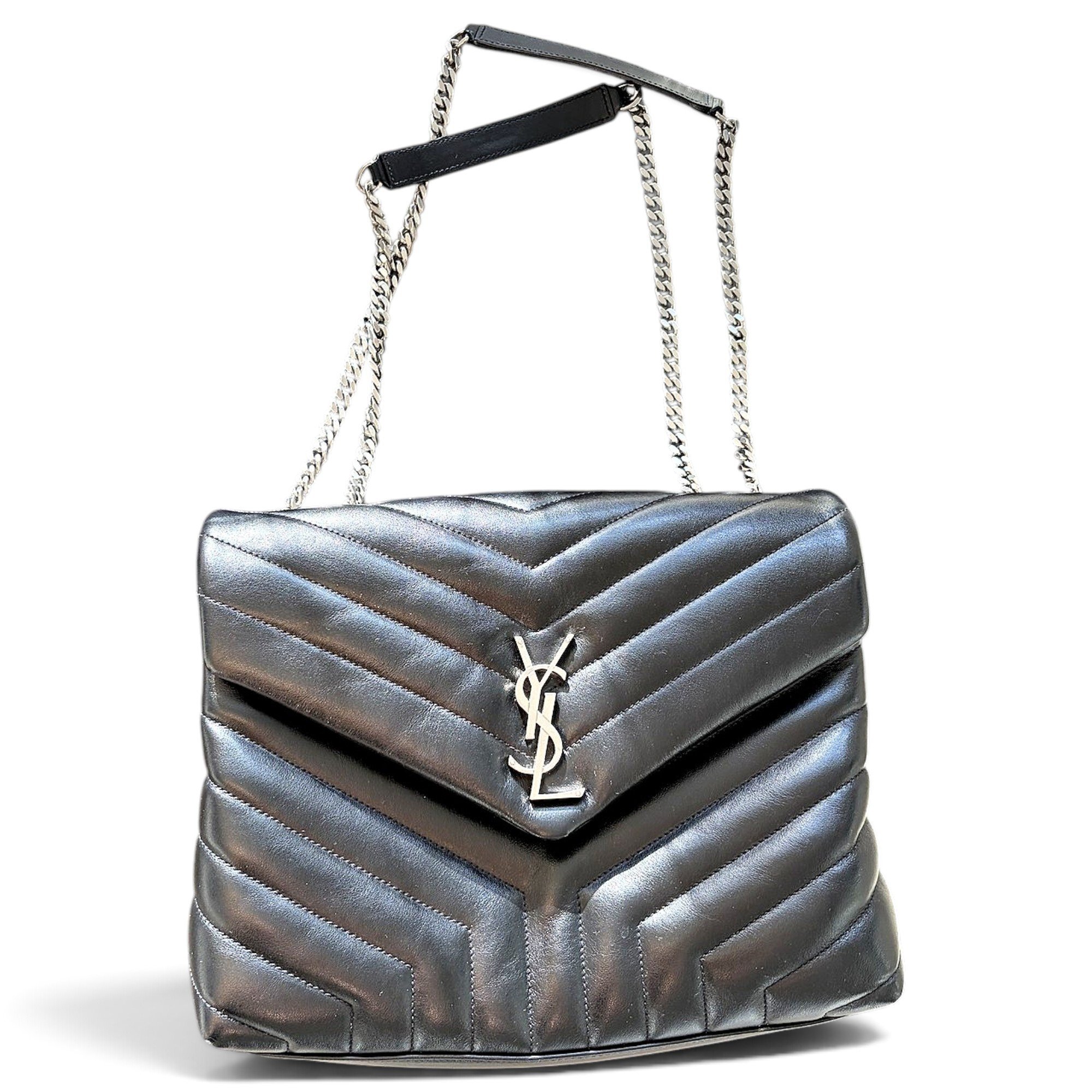 Loulou leather handbag