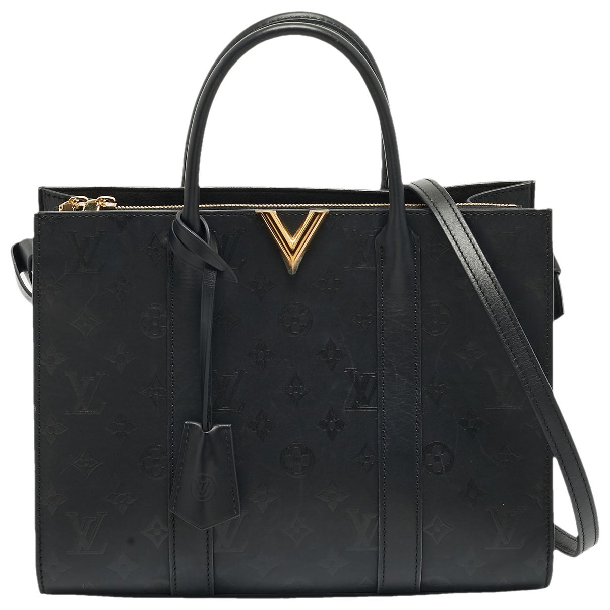 Leather tote