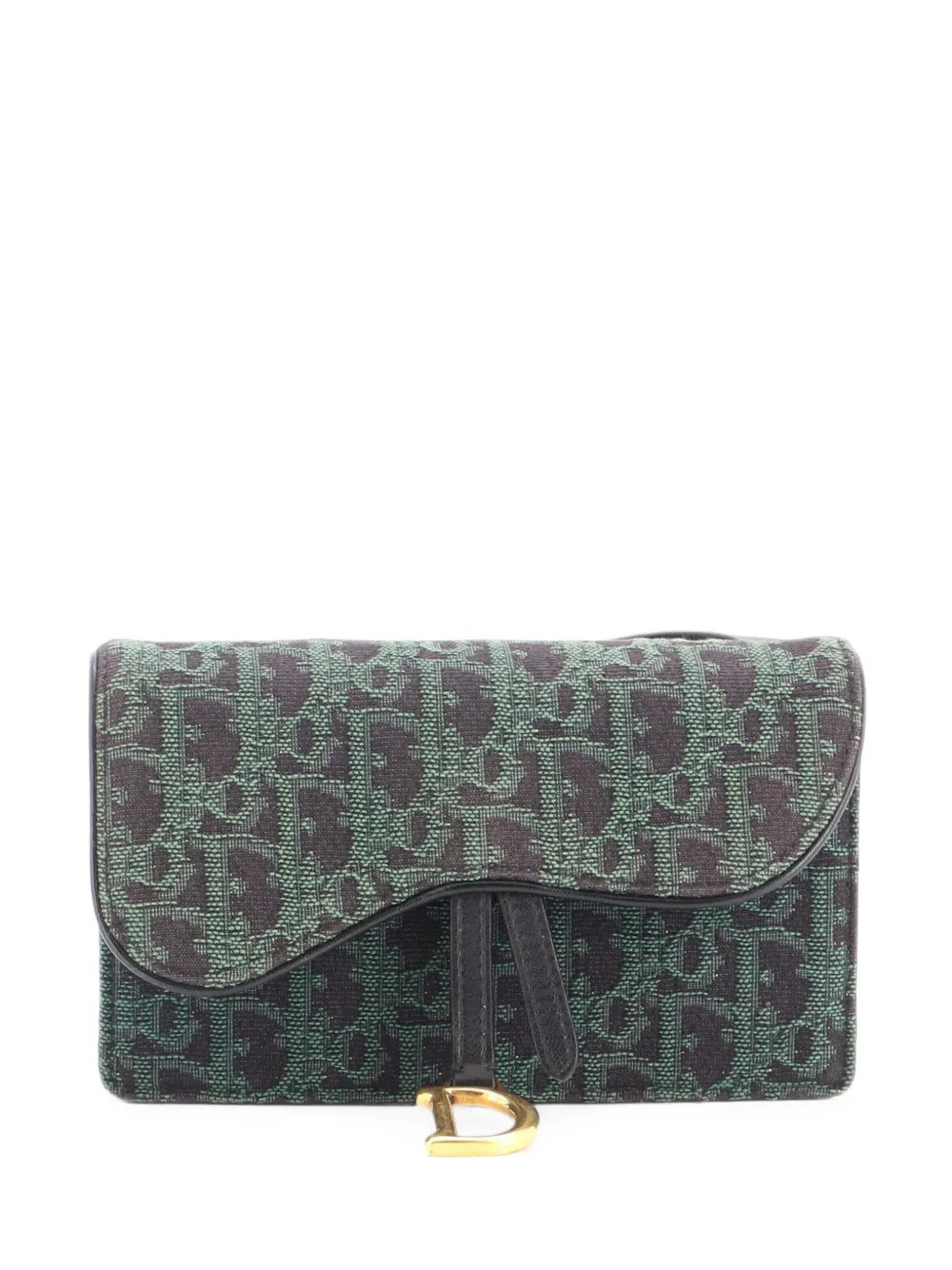 Saddle Rectangular Oblique Canvas belt bag
