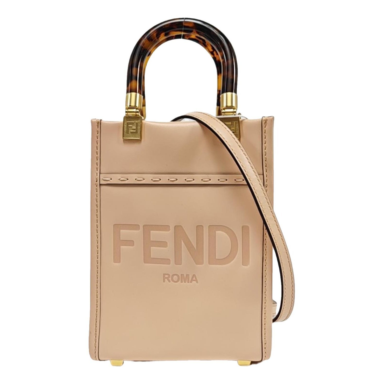 Sunshine leather crossbody bag