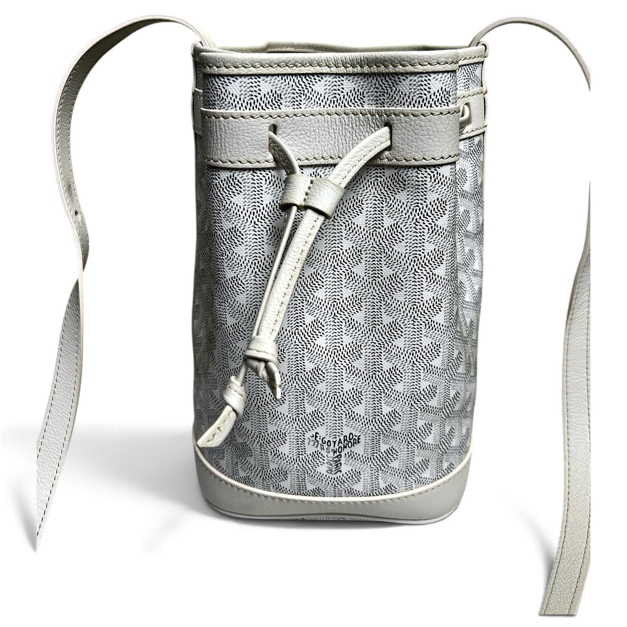 Villette leather crossbody bag