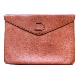 Delvaux Leather clutch bag