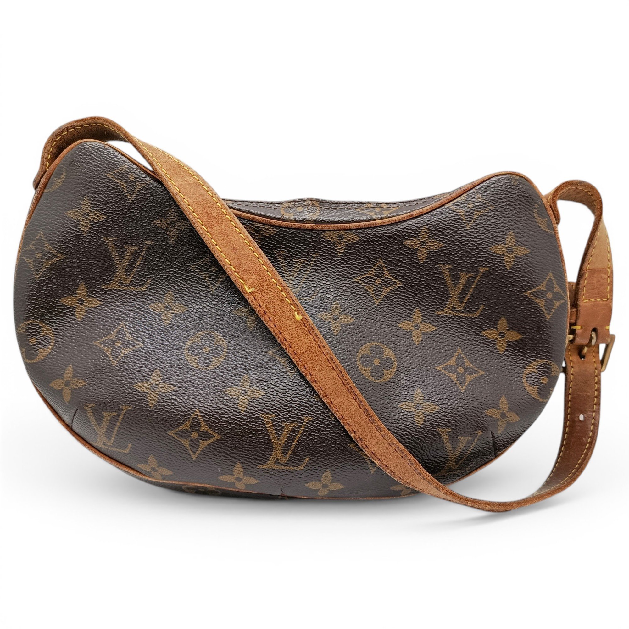 Croissant cloth handbag