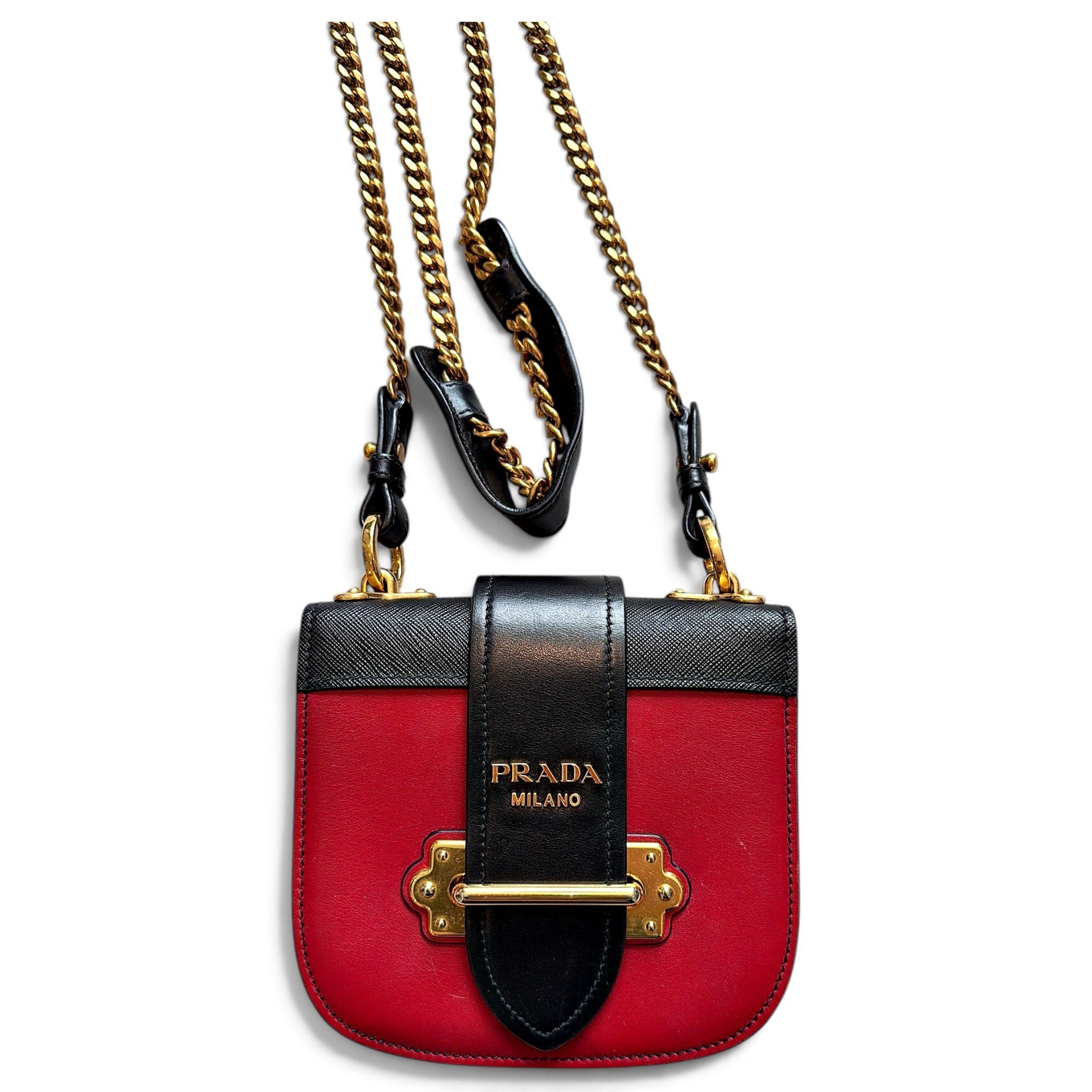Cahier Chain leather crossbody bag
