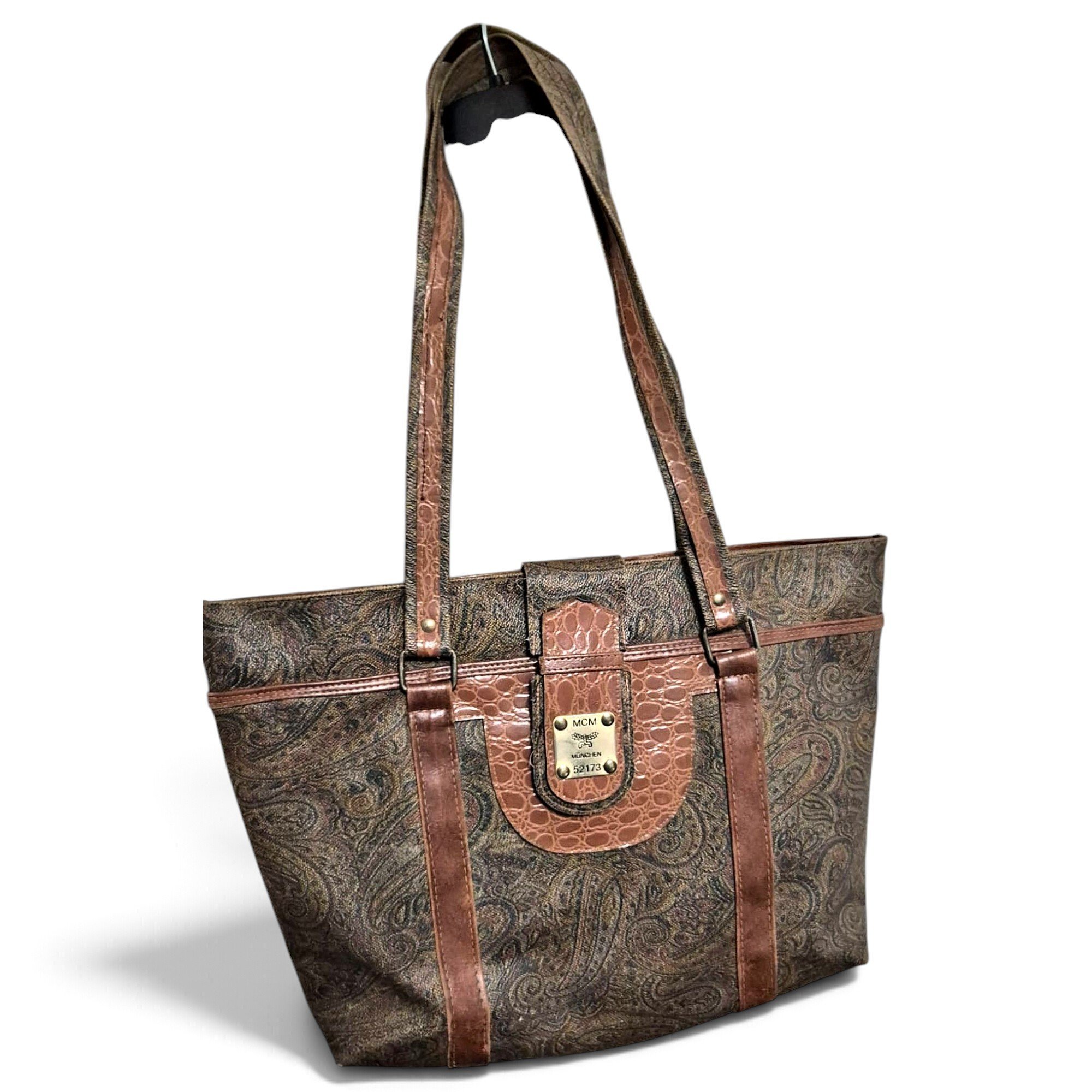 MCM Leather tote