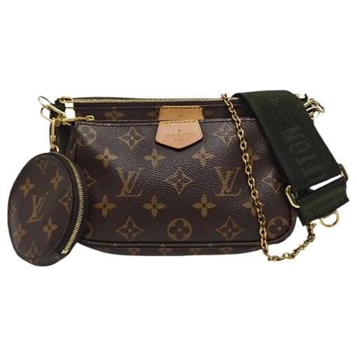 Maxi Multi Pochette Accessoires leather crossbody bag