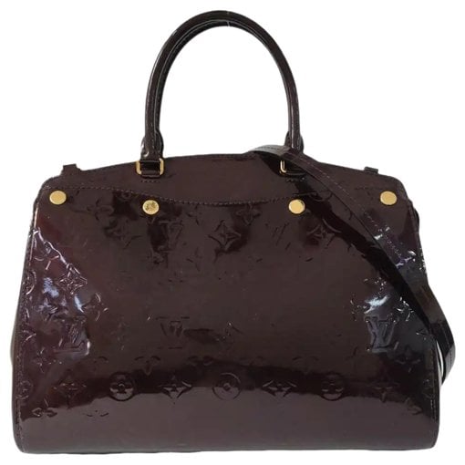 Bréa patent leather handbag