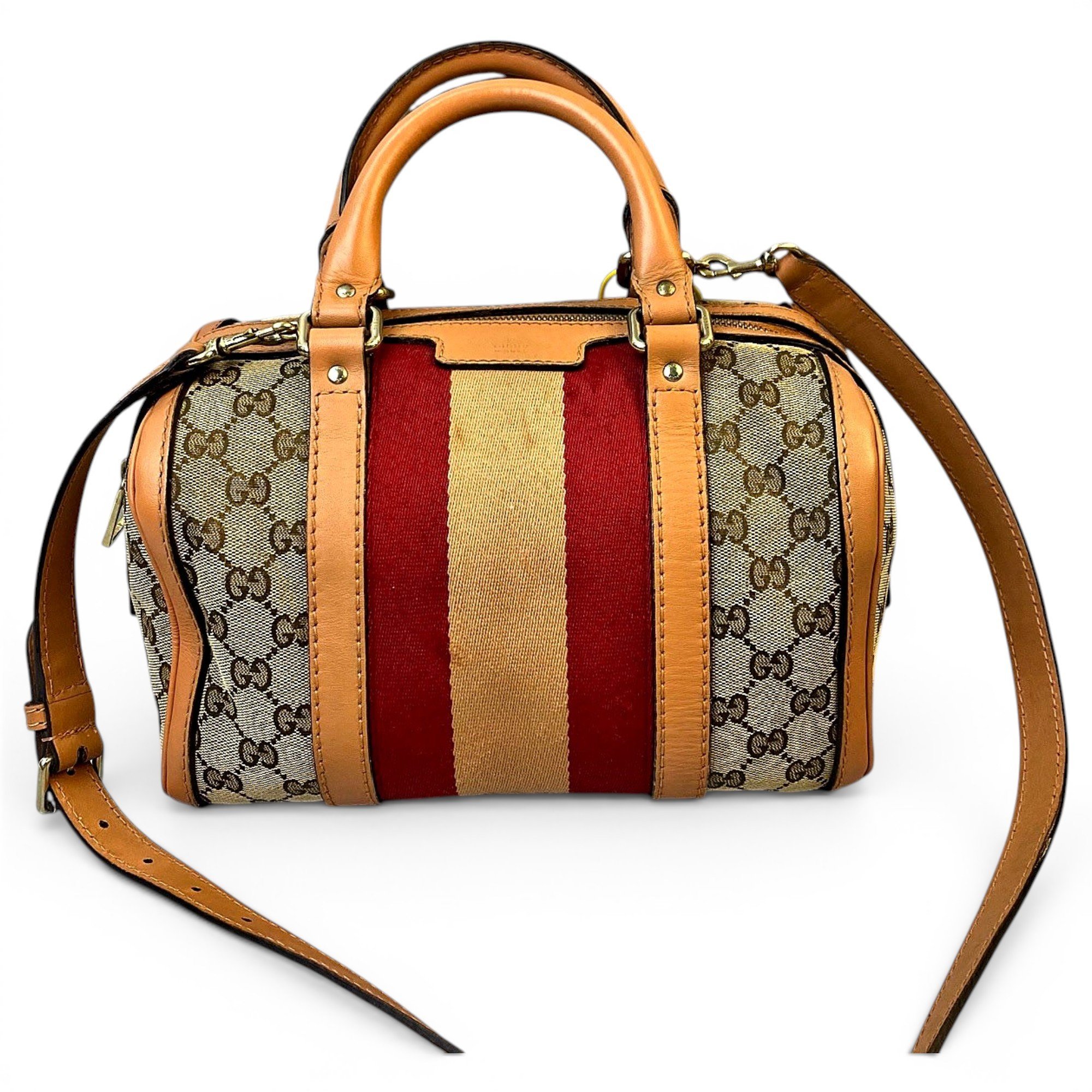 Boston cloth handbag