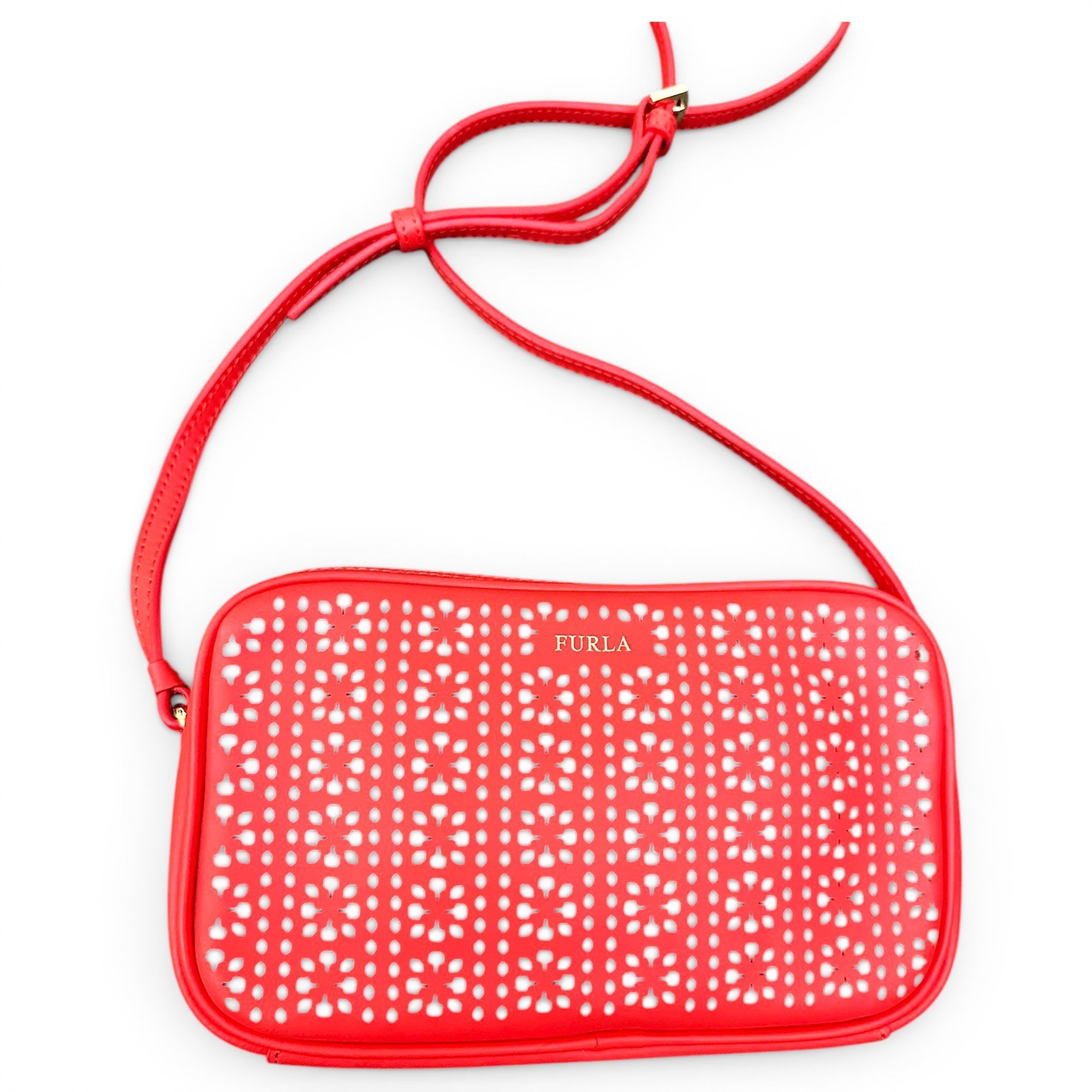 Leather crossbody bag