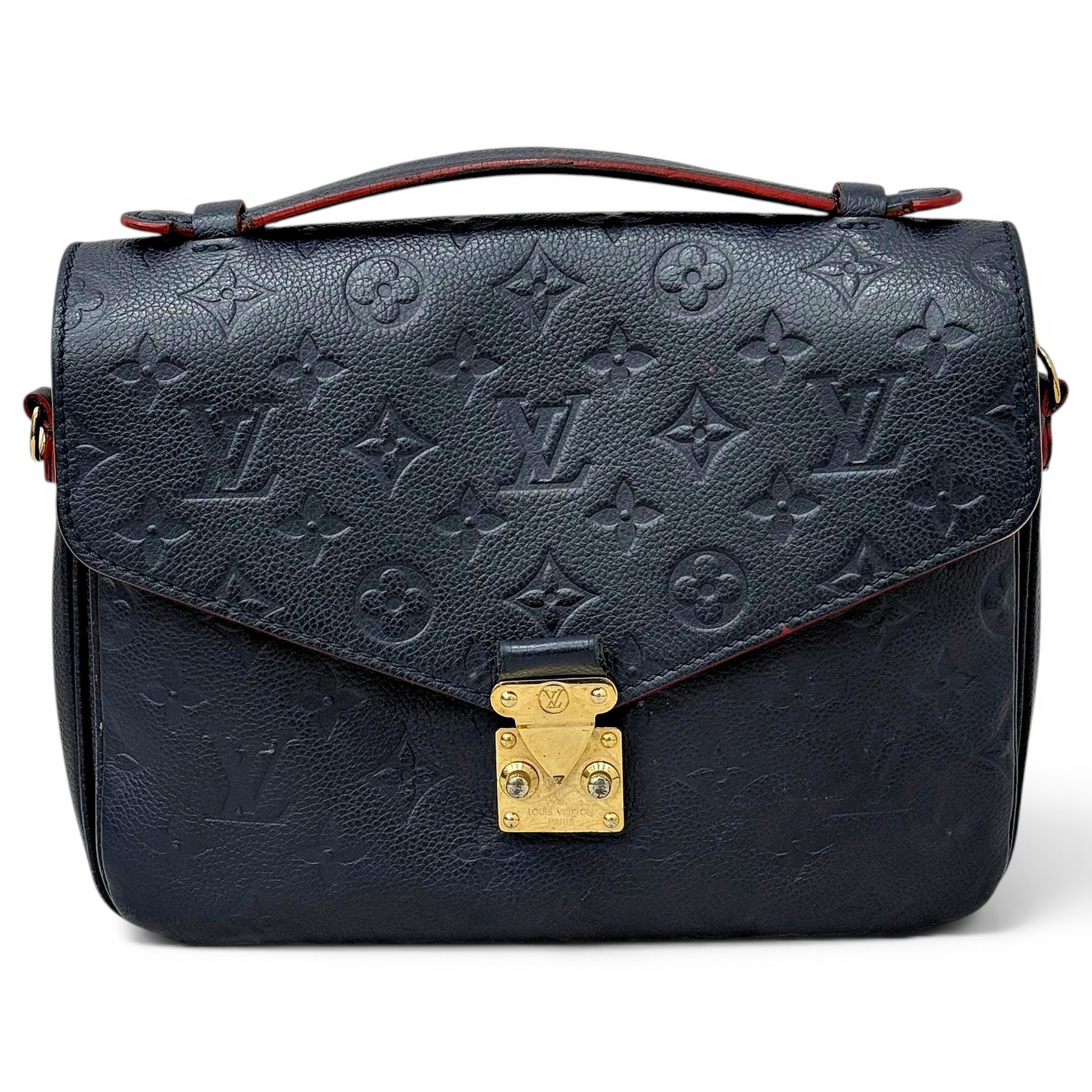 Metis leather handbag