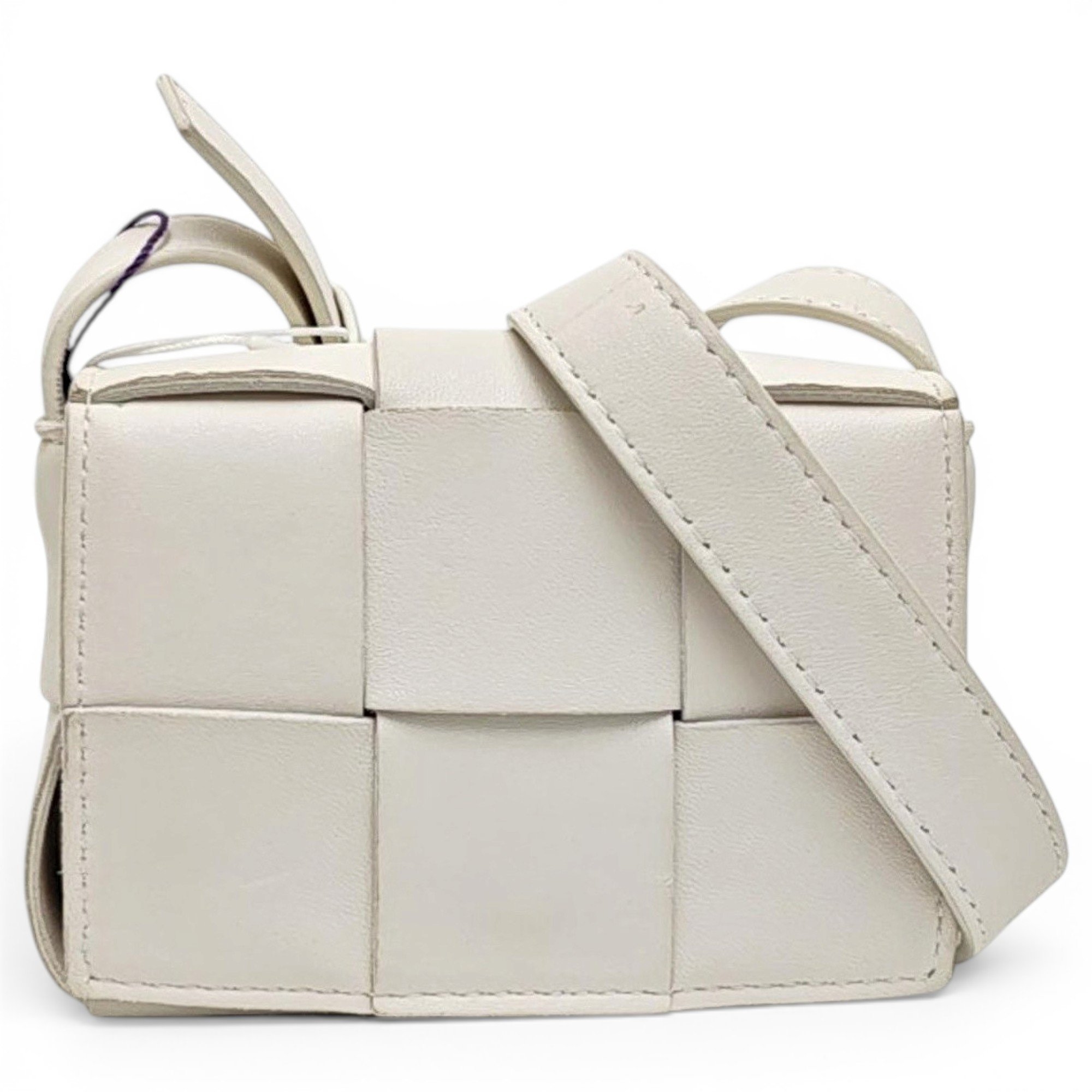 Brick Cassette leather handbag