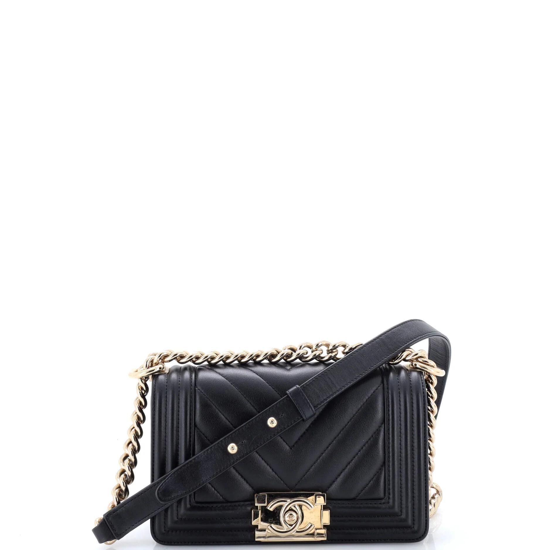 Boy leather crossbody bag