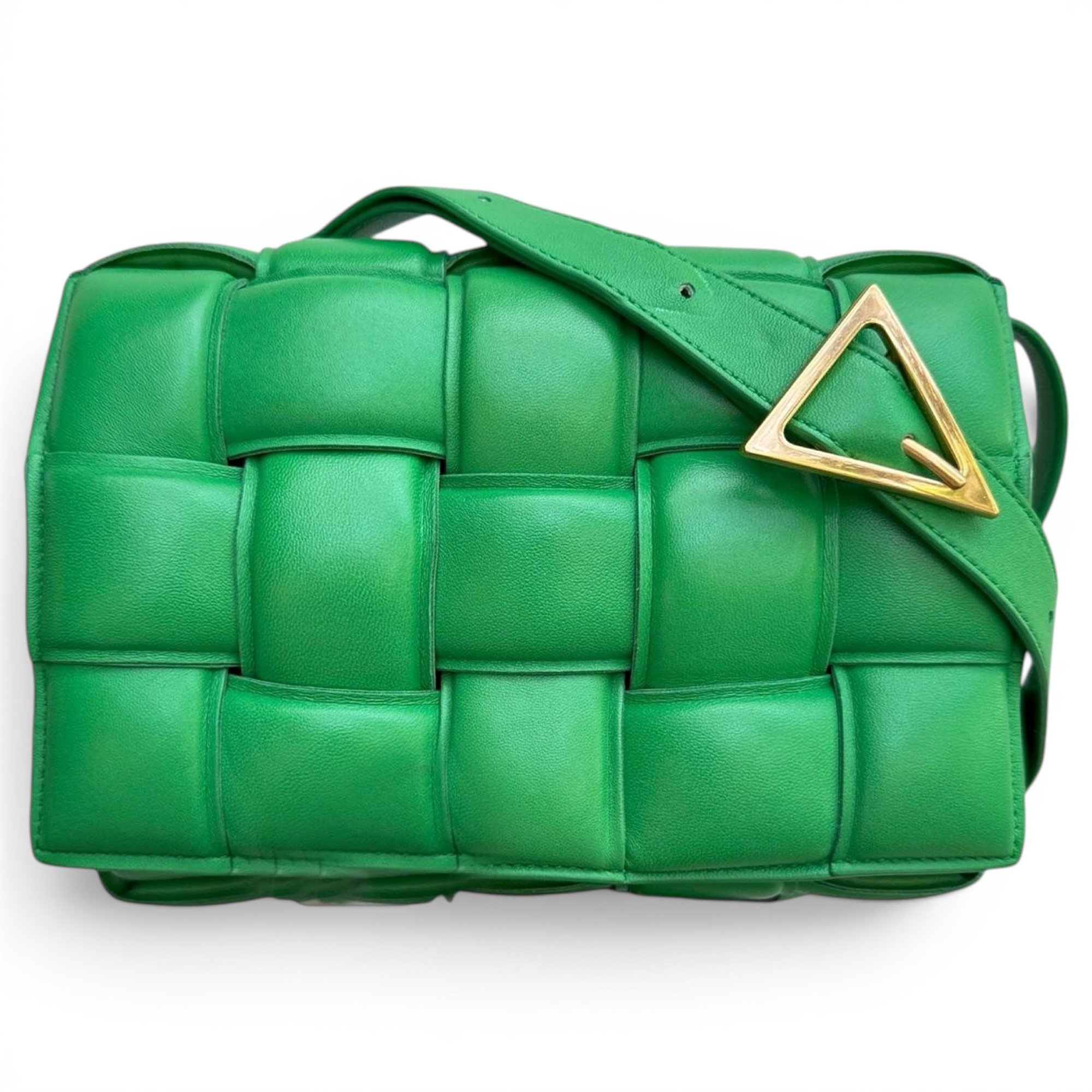 Cassette Padded leather handbag