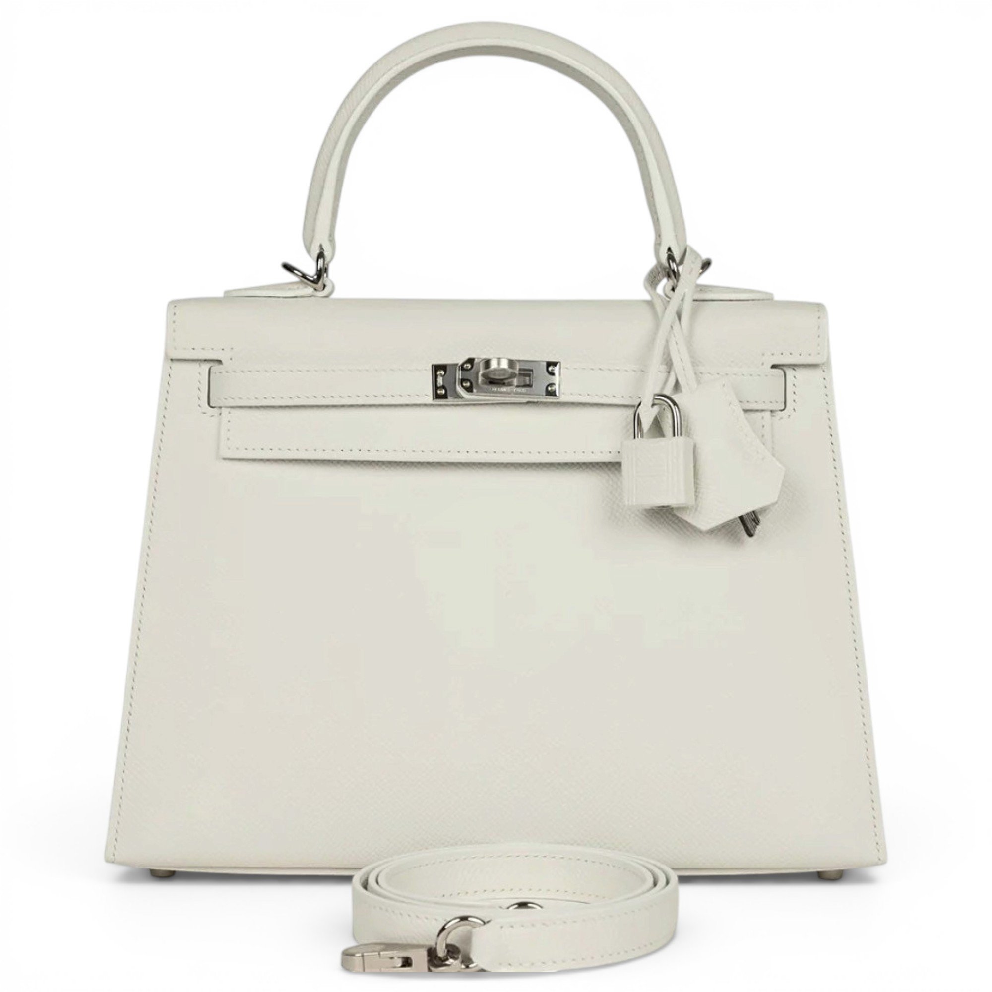 Kelly 25 leather handbag