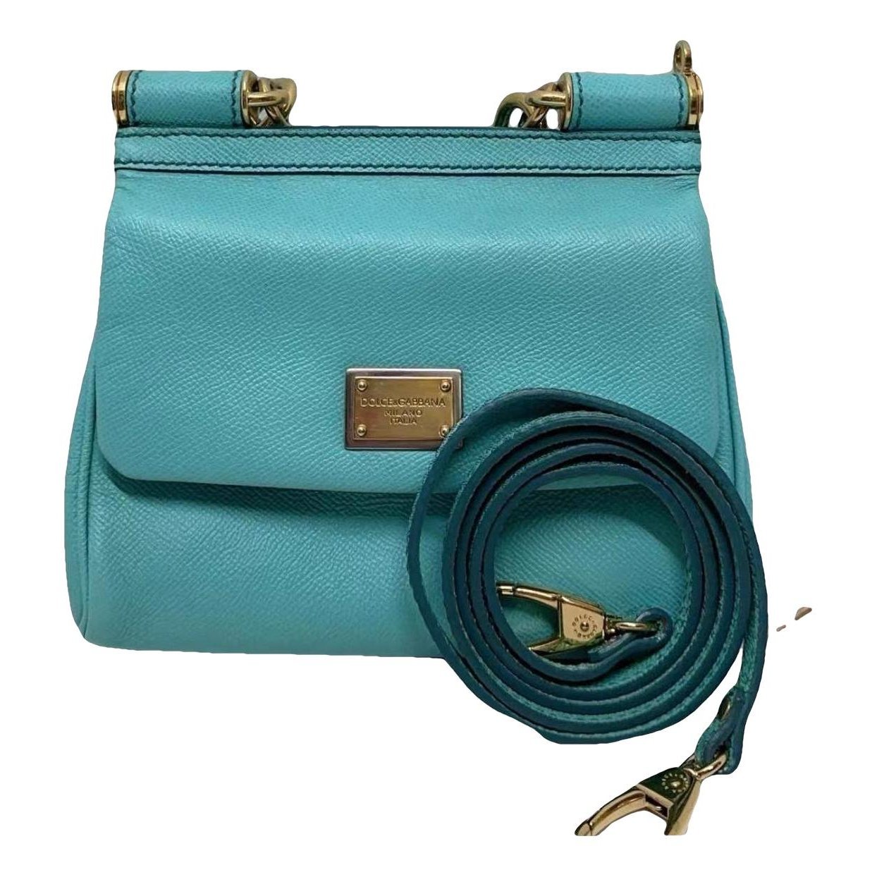 Dolce & Gabbana Sicily leather handbag