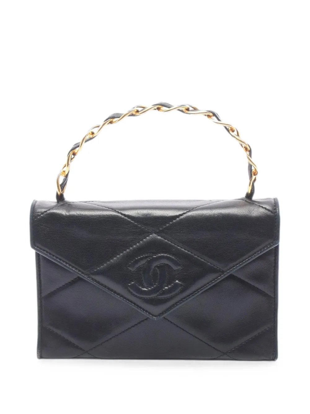 1986-1988 Coco Mark diamond-stitch handbag